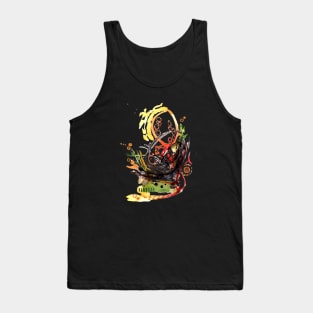 Watercolor abstract artwork Tank Top